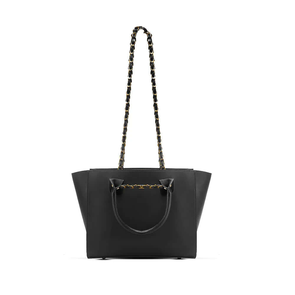 Plush Black women's handbag in black by Bag X