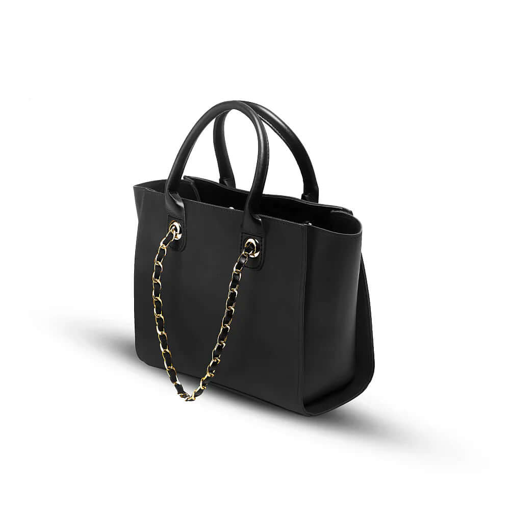 Plush Black women's handbag in black by Bag X