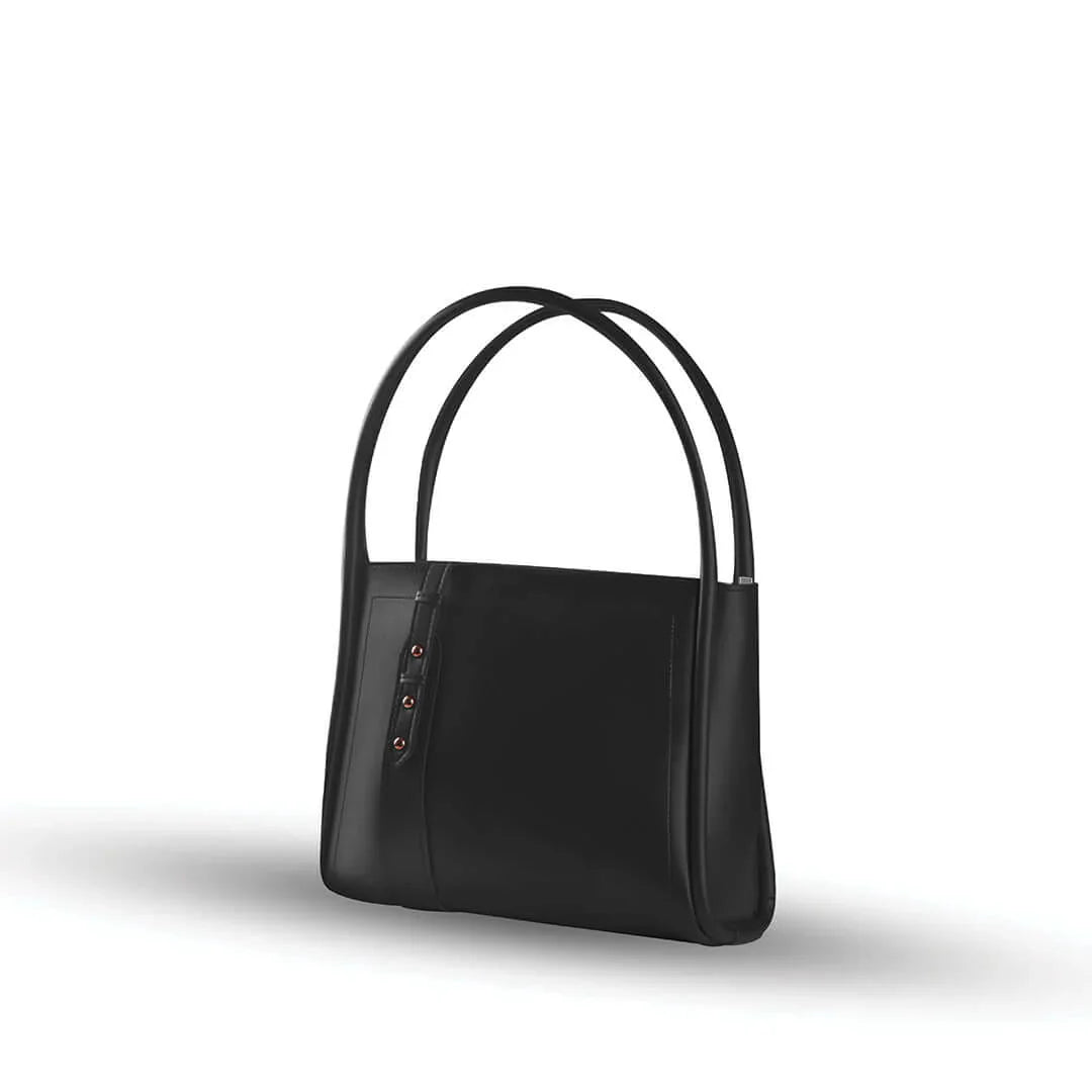 Ginger Black women's shoulder bag in black by Bag X