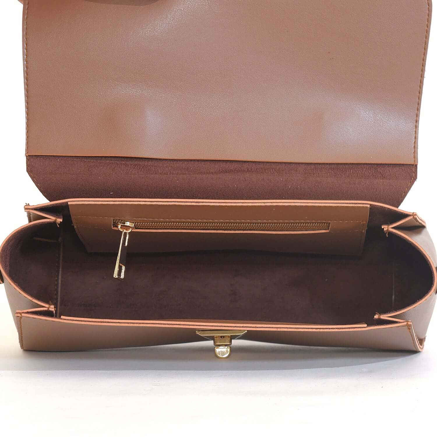 Florida Brown women's crossbody bag in brown by Bag X