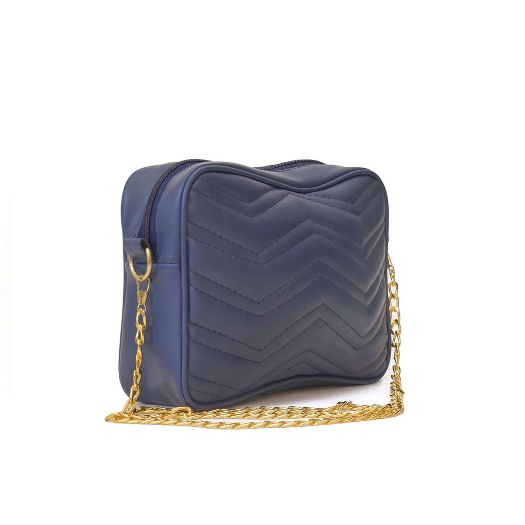 Aura Blue women's crossbody bag in blue by Bag X