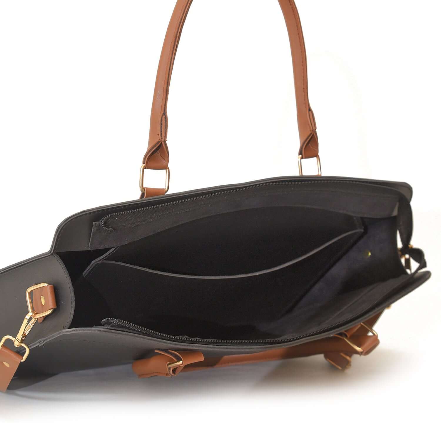 Craze Black women's laptop & office bag in black by Bag X