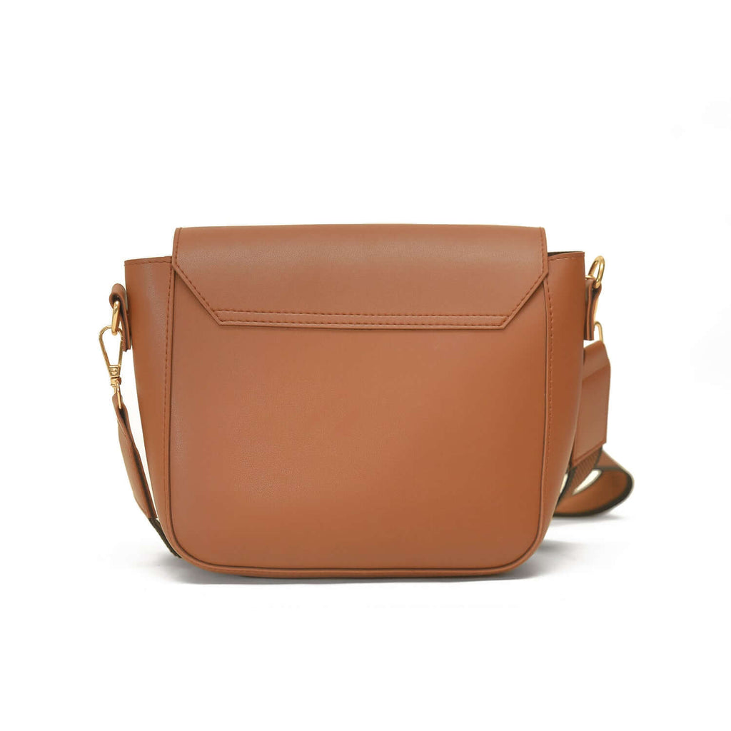 Xside Brown women's handbag in brown by Bag X