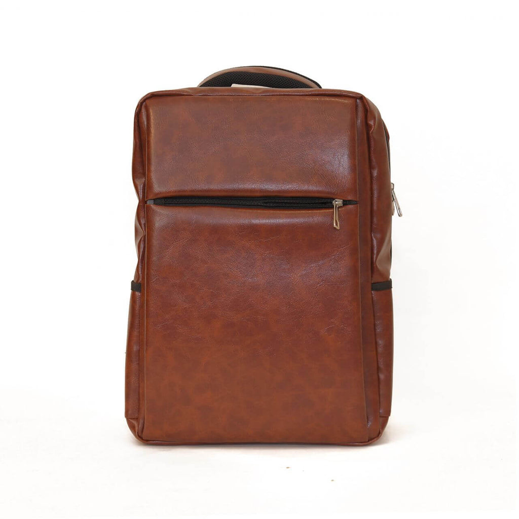 Laptop Bag Pack Choco Brown women's backpack in brown by Bag X