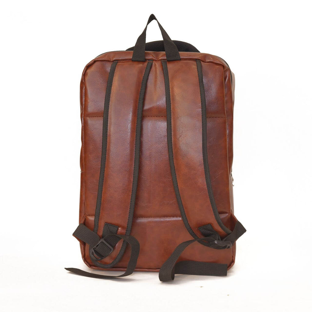Laptop Bag Pack Choco Brown women's backpack in brown by Bag X