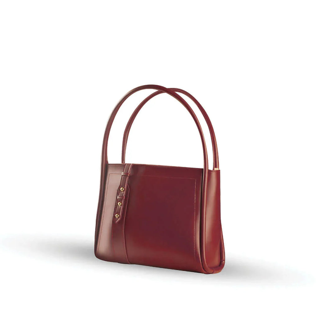 Ginger Maroon women's shoulder bag in maroon by Bag X