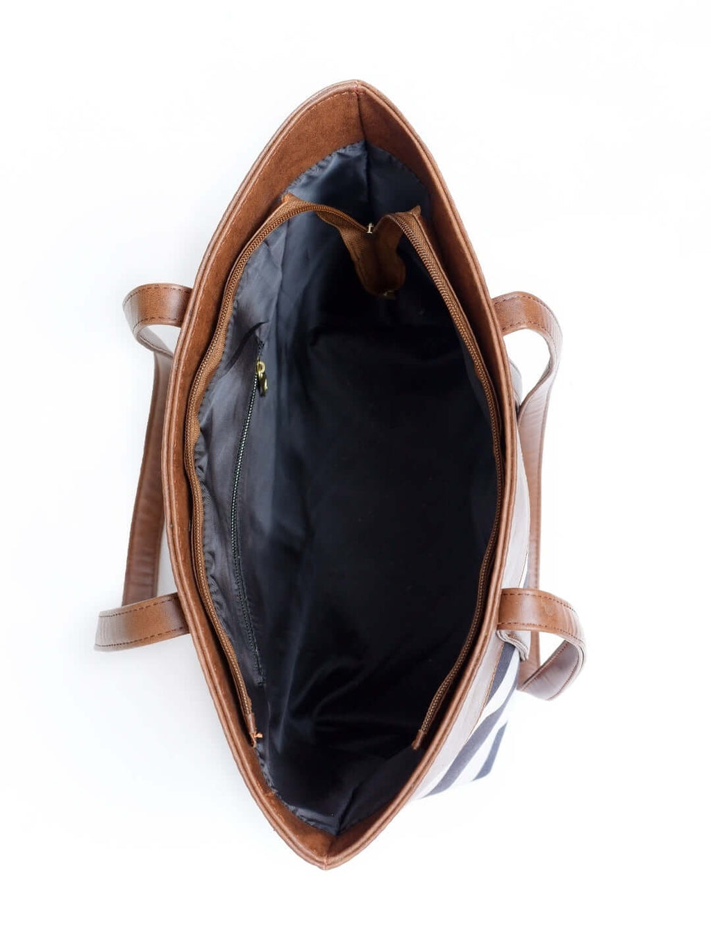 Canberra Brown / Black women's handbag in black by Bag X