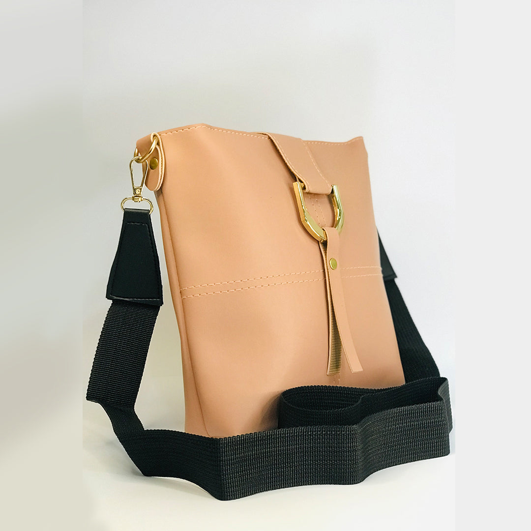 Bob Pink women's crossbody bag in pink by Bag X
