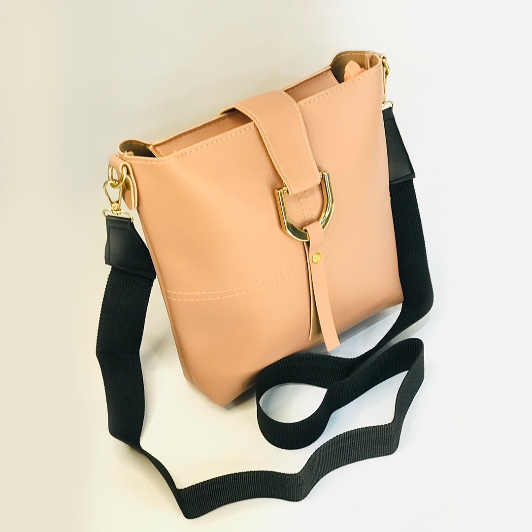 Bob Pink women's crossbody bag in pink by Bag X