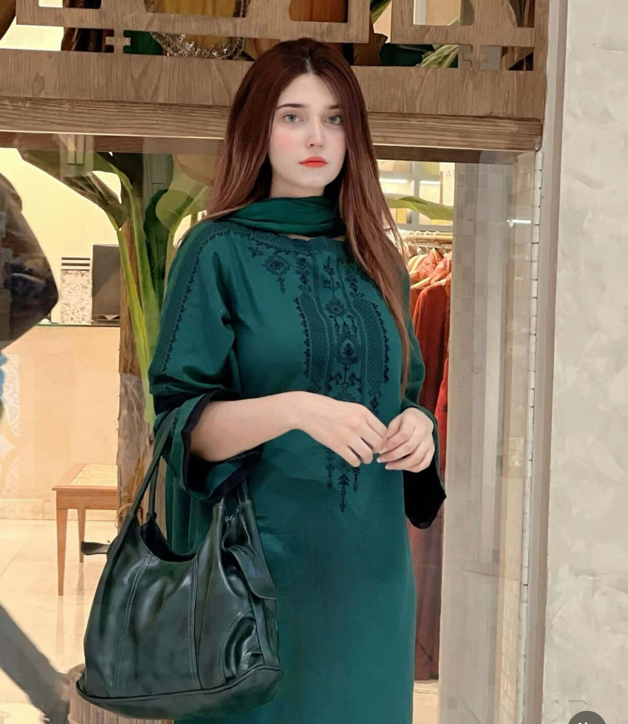 Miami Green - Leftover women's handbag in green by Bag X