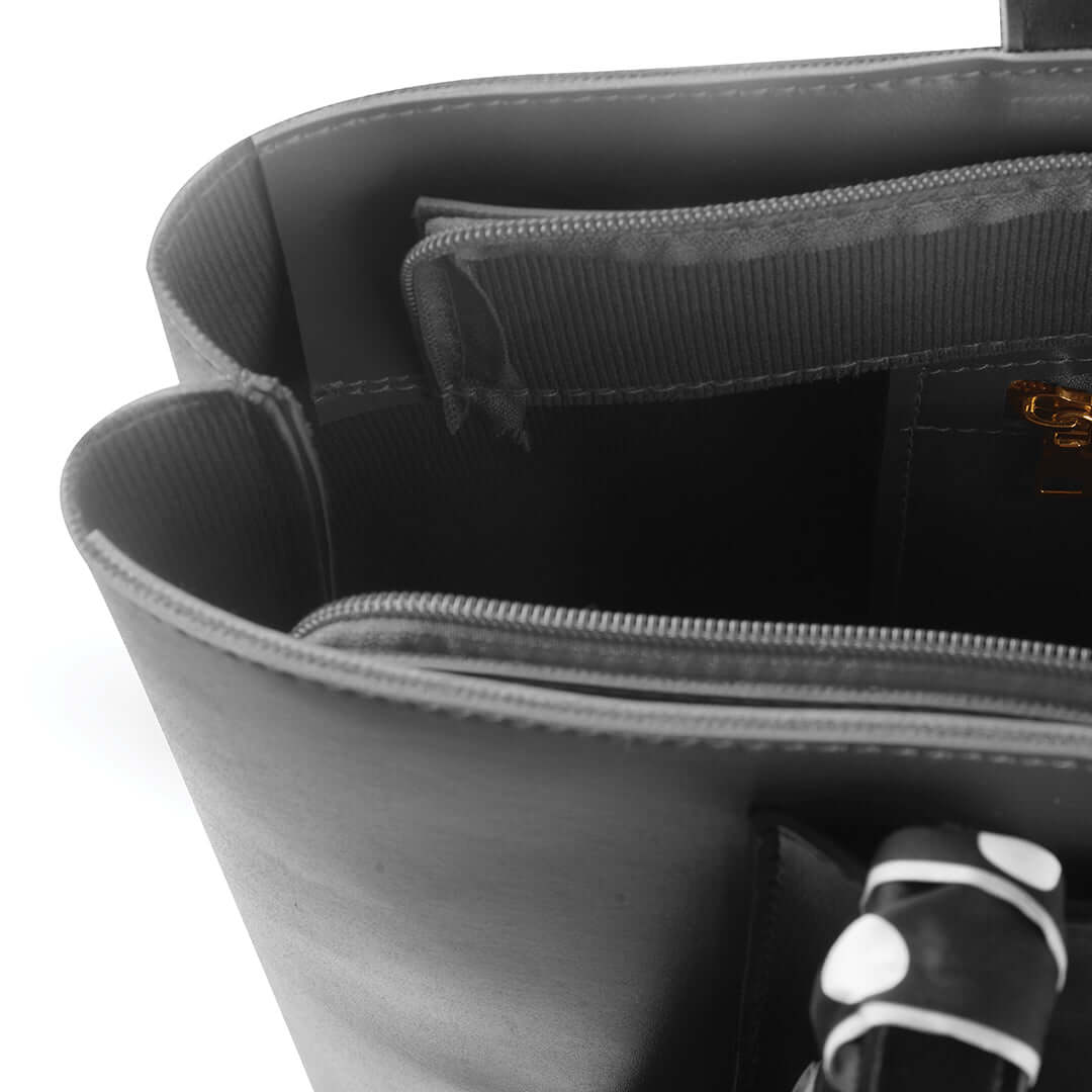 Jasmine Grey women's tote bag in grey by Bag X
