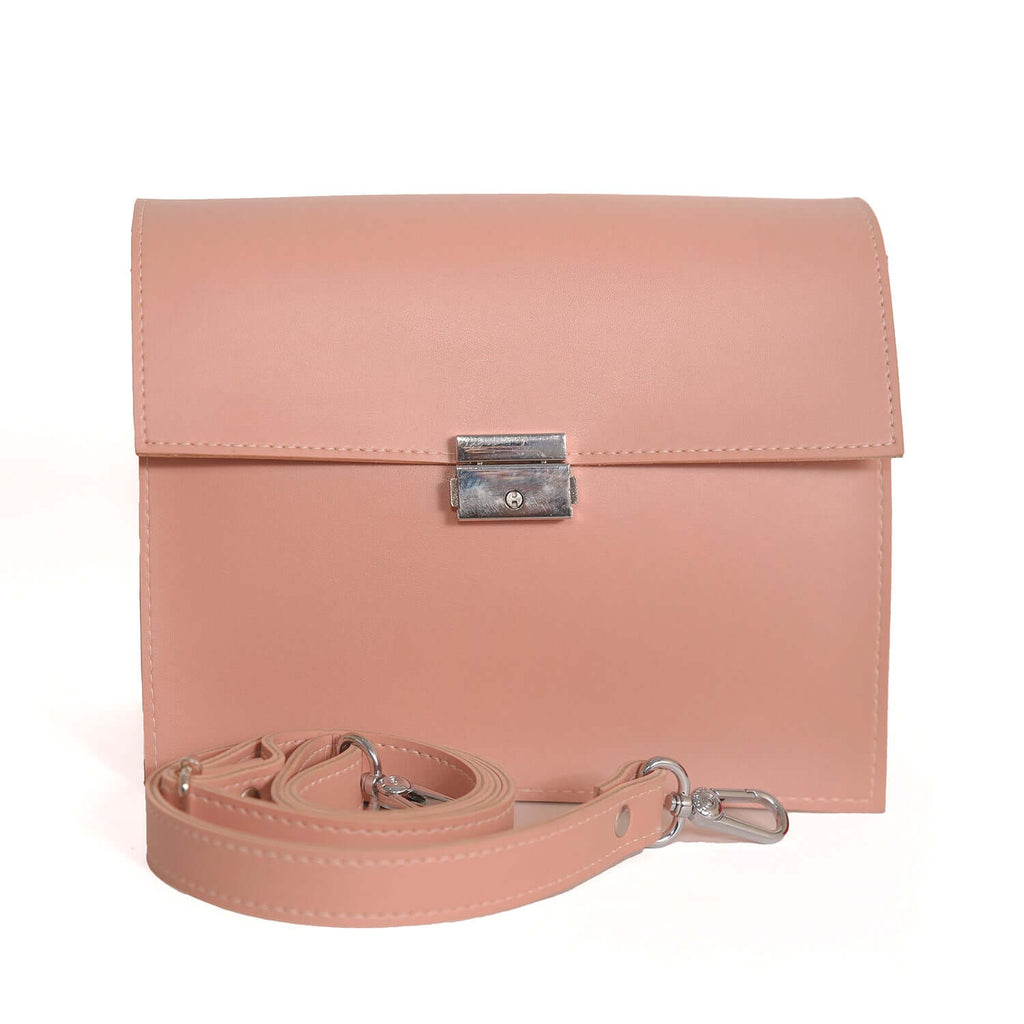 Charlie Pink women's crossbody bag in pink by Bag X