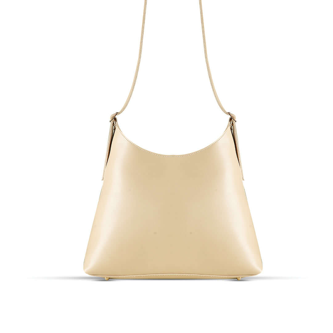 Monica Beige women's tote bag in beige by Bag X