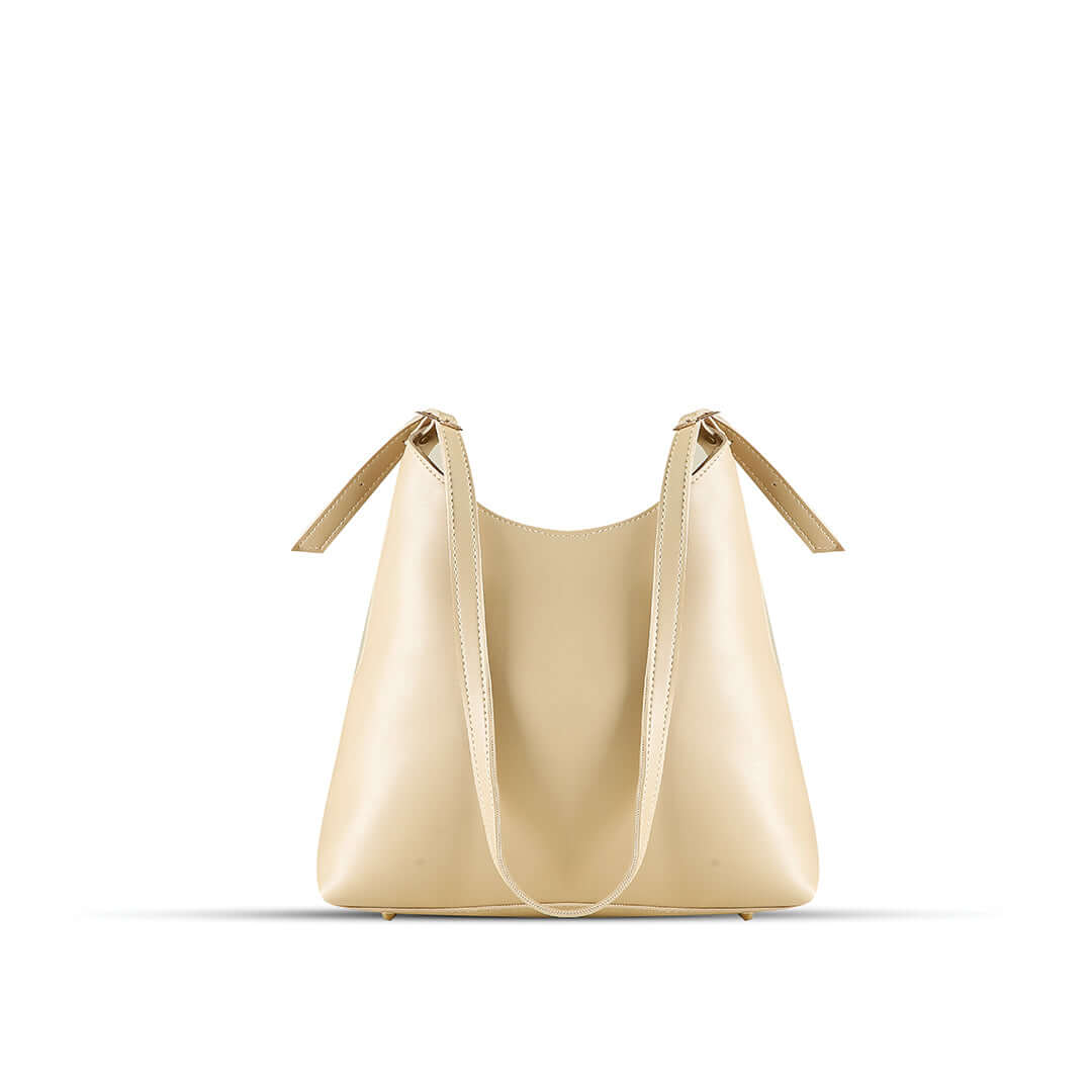 Monica Beige women's tote bag in beige by Bag X