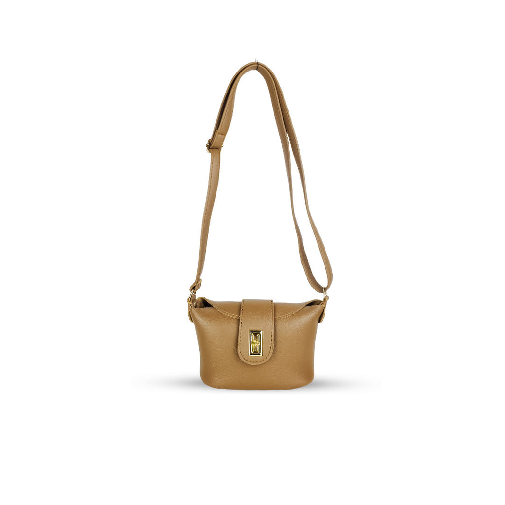 Bolt Brown women's crossbody bag in brown by Bag X