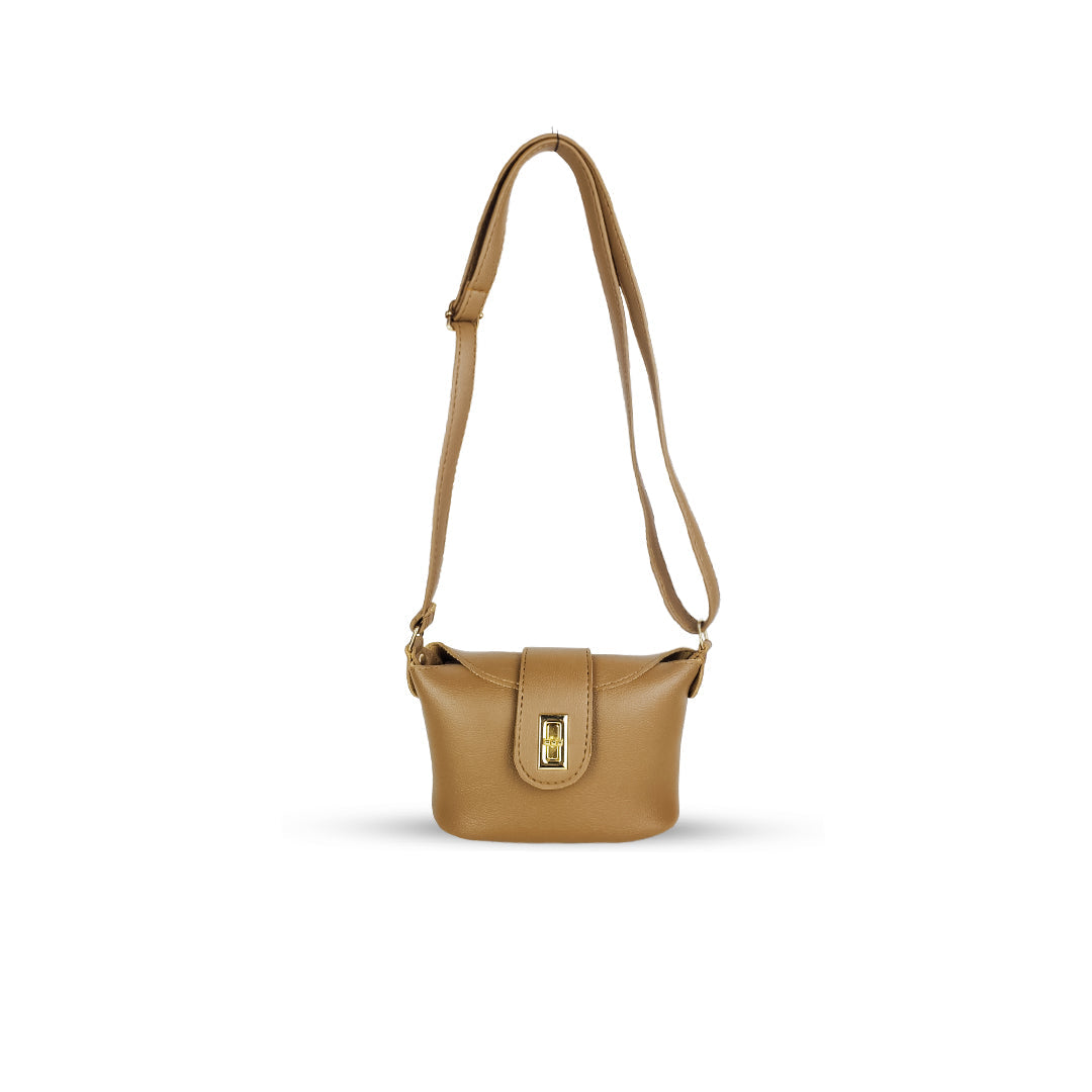 Bolt Brown women's crossbody bag in brown by Bag X