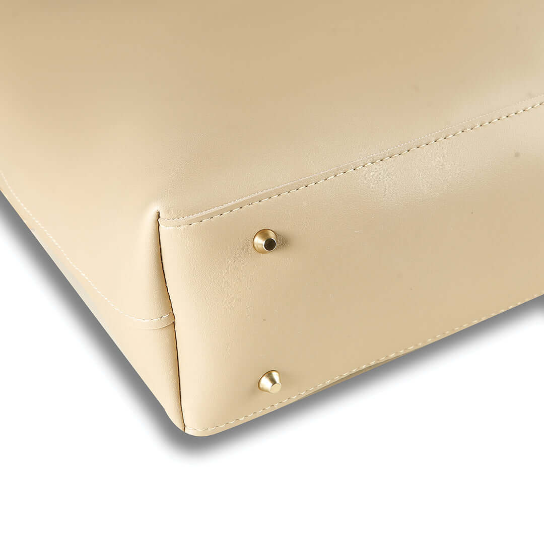 Monica Beige women's tote bag in beige by Bag X