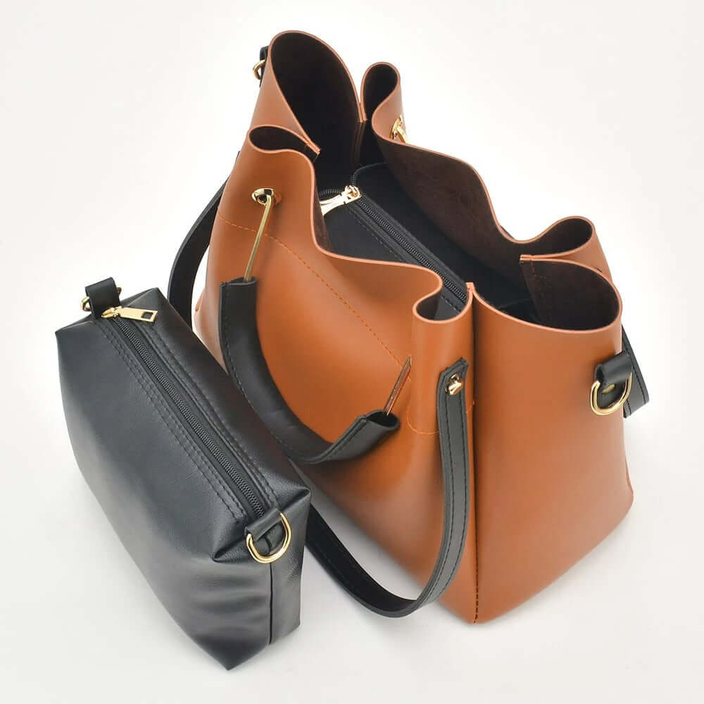Georgia Brown women's handbag in brown by Bag X