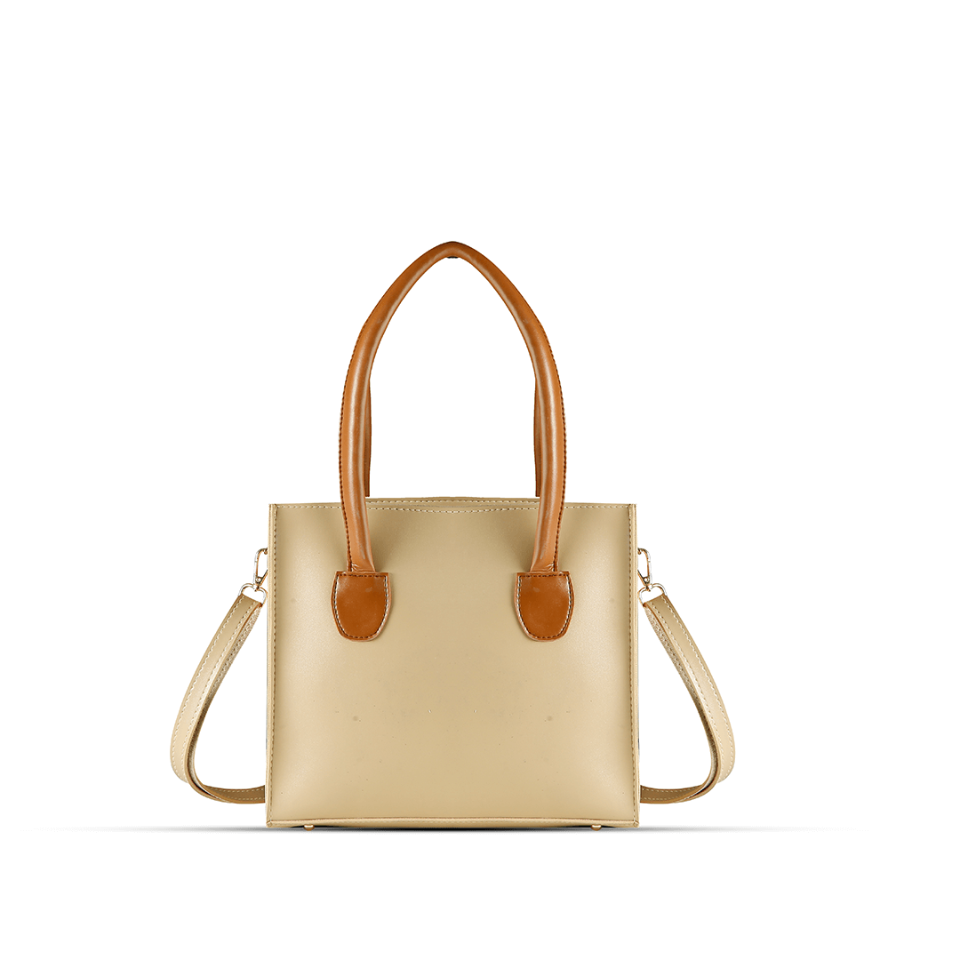 Mingle Beige / Brown women's handbag in brown by Bag X
