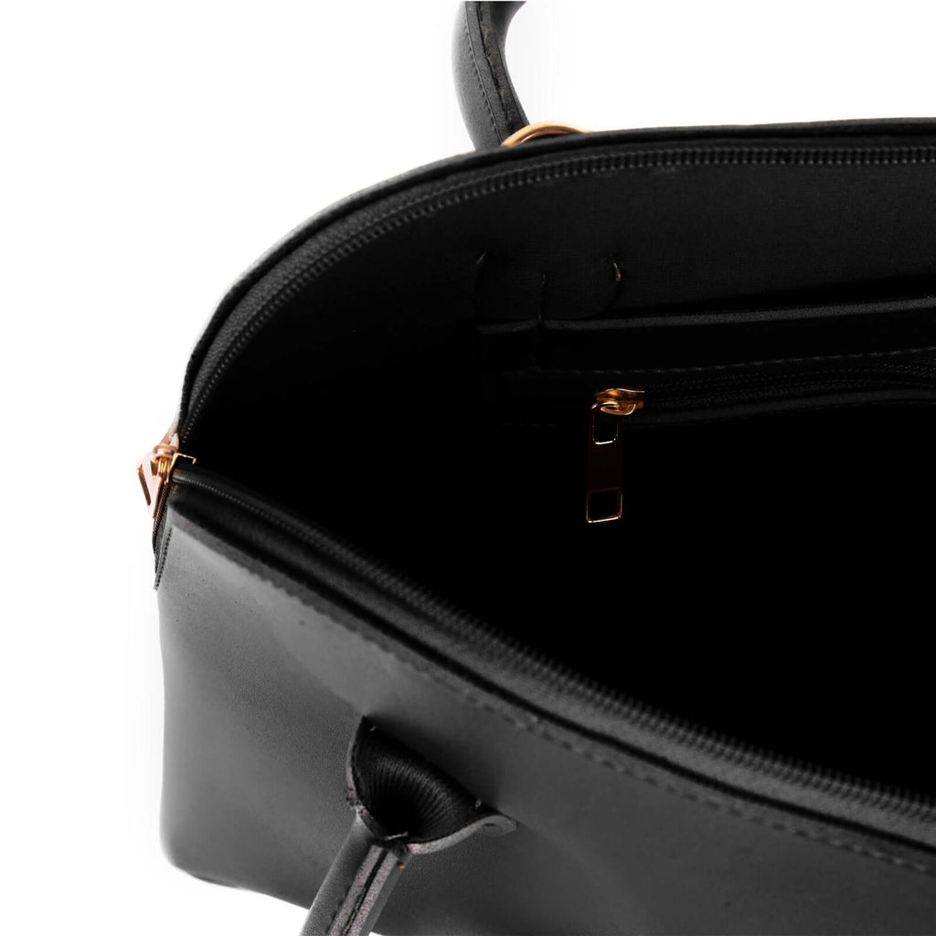 Dove Black women's handbag in black by Bag X