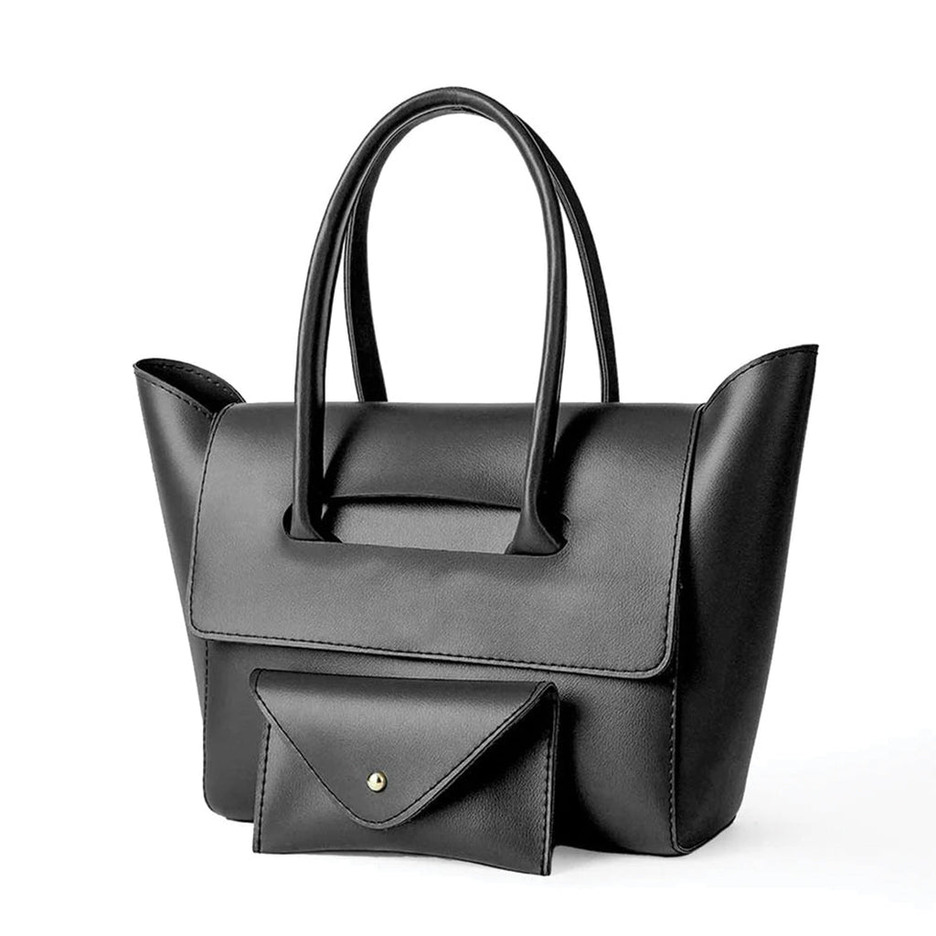 Amara Black women's wallet & clutch in black by Bag X