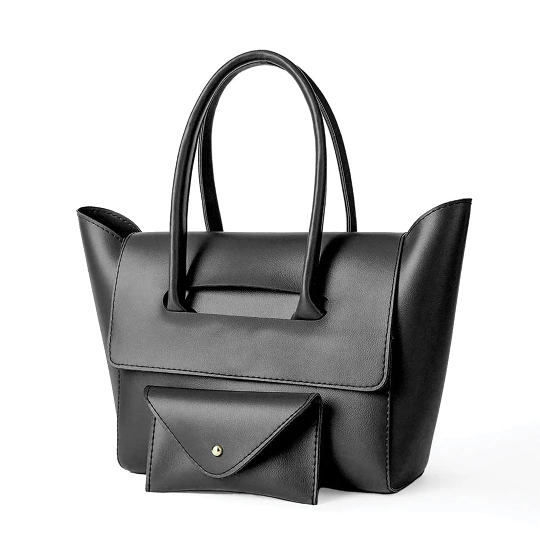 Amara Black women's wallet & clutch in black by Bag X