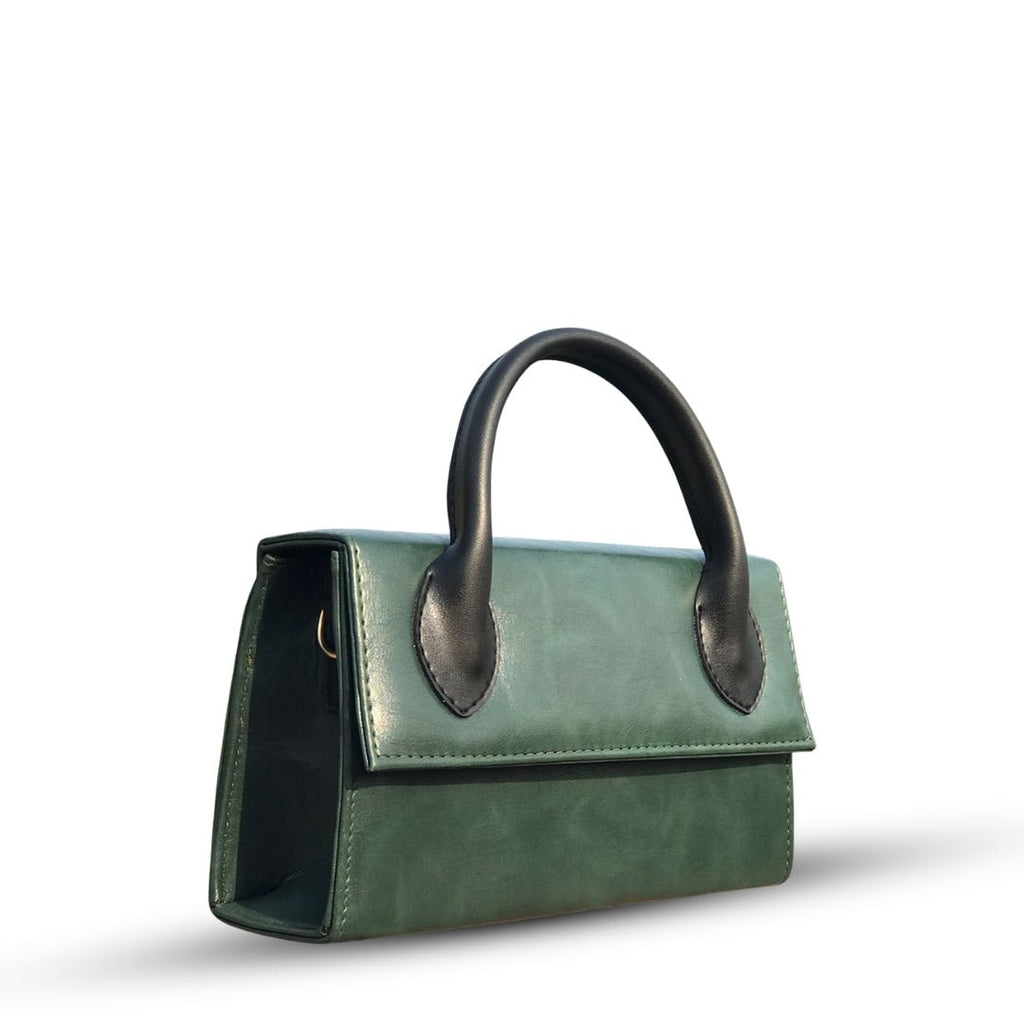 Julia Green women's shoulder bag in green by Bag X