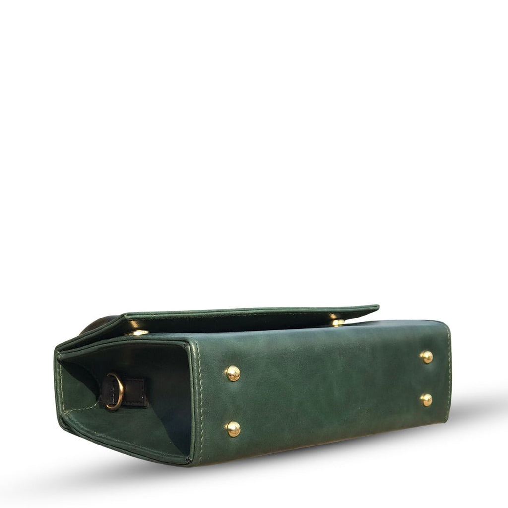 Julia Green women's shoulder bag in green by Bag X