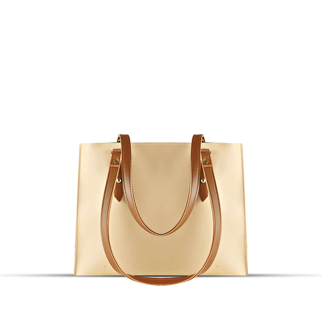 Arya Beige women's shoulder bag in beige by Bag X