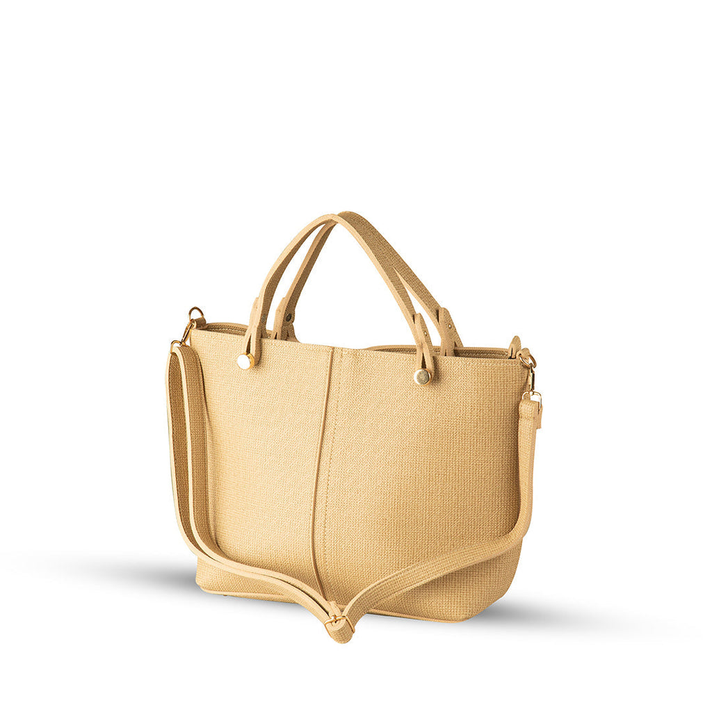 Diana Beige women's shoulder bag in beige by Bag X