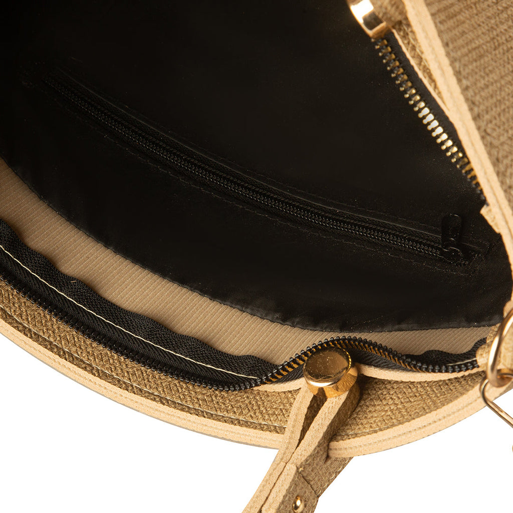 Diana Beige women's shoulder bag in beige by Bag X