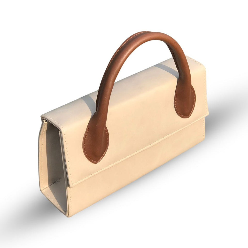 Julia Beige women's shoulder bag in beige by Bag X