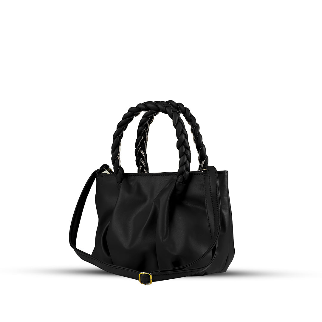 Ash Black women's crossbody bag in black by Bag X