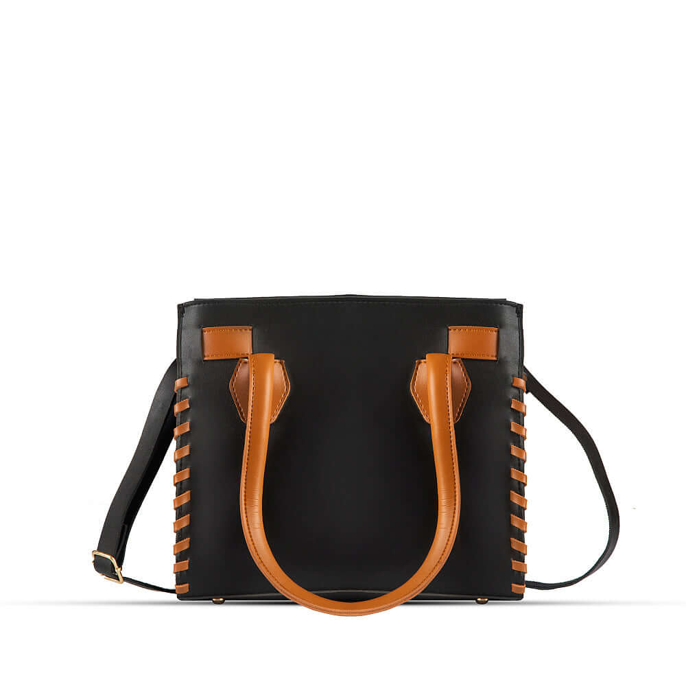 Mingle Black women's handbag in black by Bag X