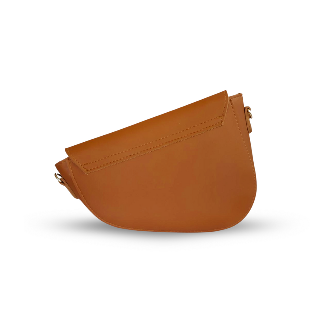 Lyra Brown women's mini bag in brown by Bag X