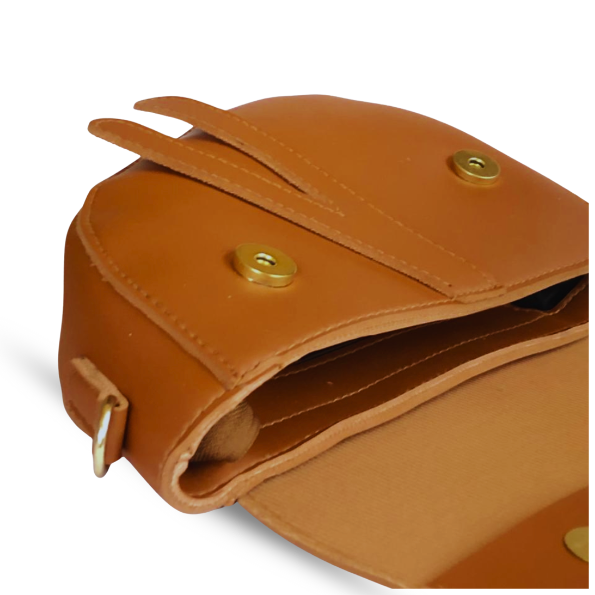 Lyra Brown women's mini bag in brown by Bag X