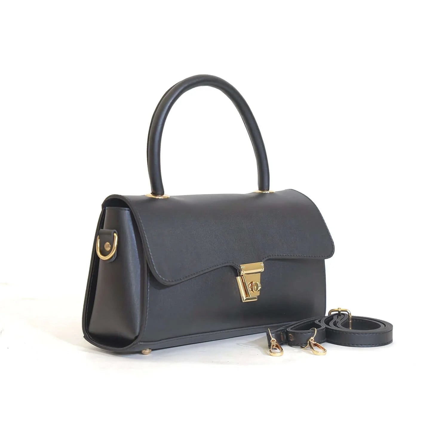 Florida Black women's crossbody bag in black by Bag X