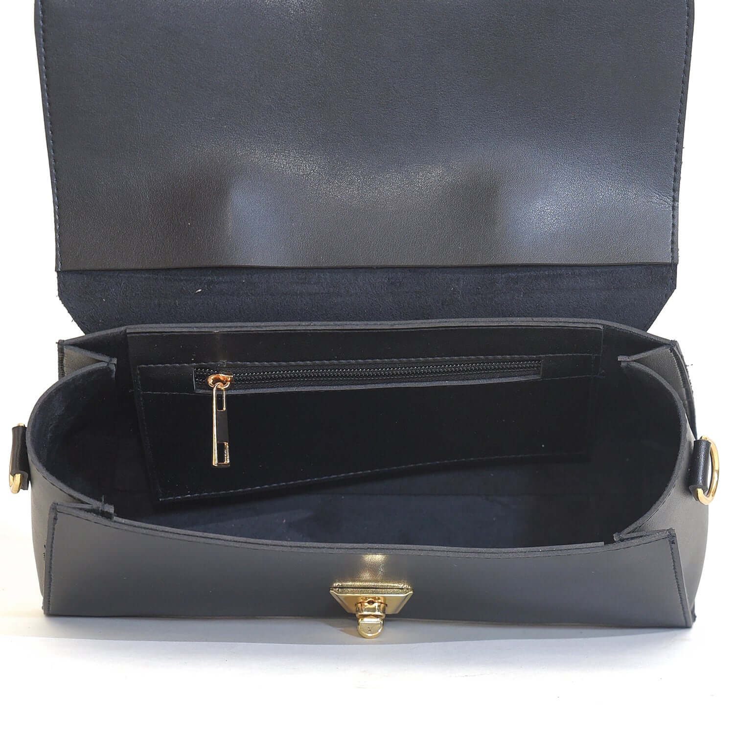 Florida Black women's crossbody bag in black by Bag X