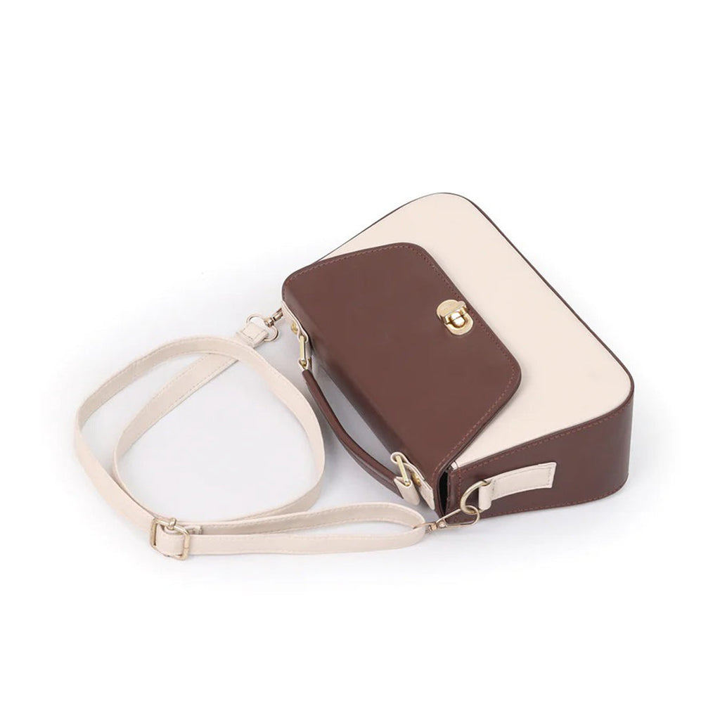 Masha Choco women's crossbody bag in choco by Bag X
