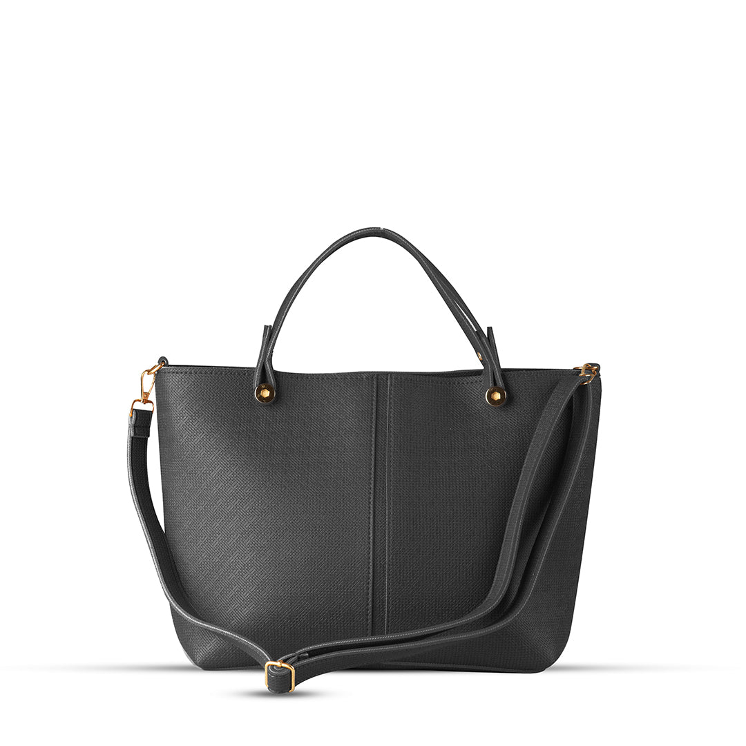 Diana Black women's shoulder bag in black by Bag X