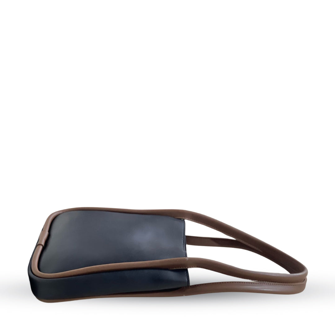 Loop Black women's handbag in black by Bag X