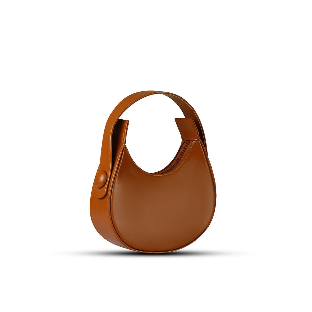 Ginny Brown women's shoulder bag in brown by Bag X