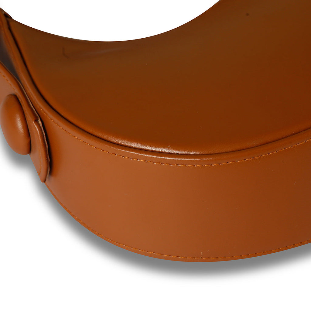 Ginny Brown women's shoulder bag in brown by Bag X