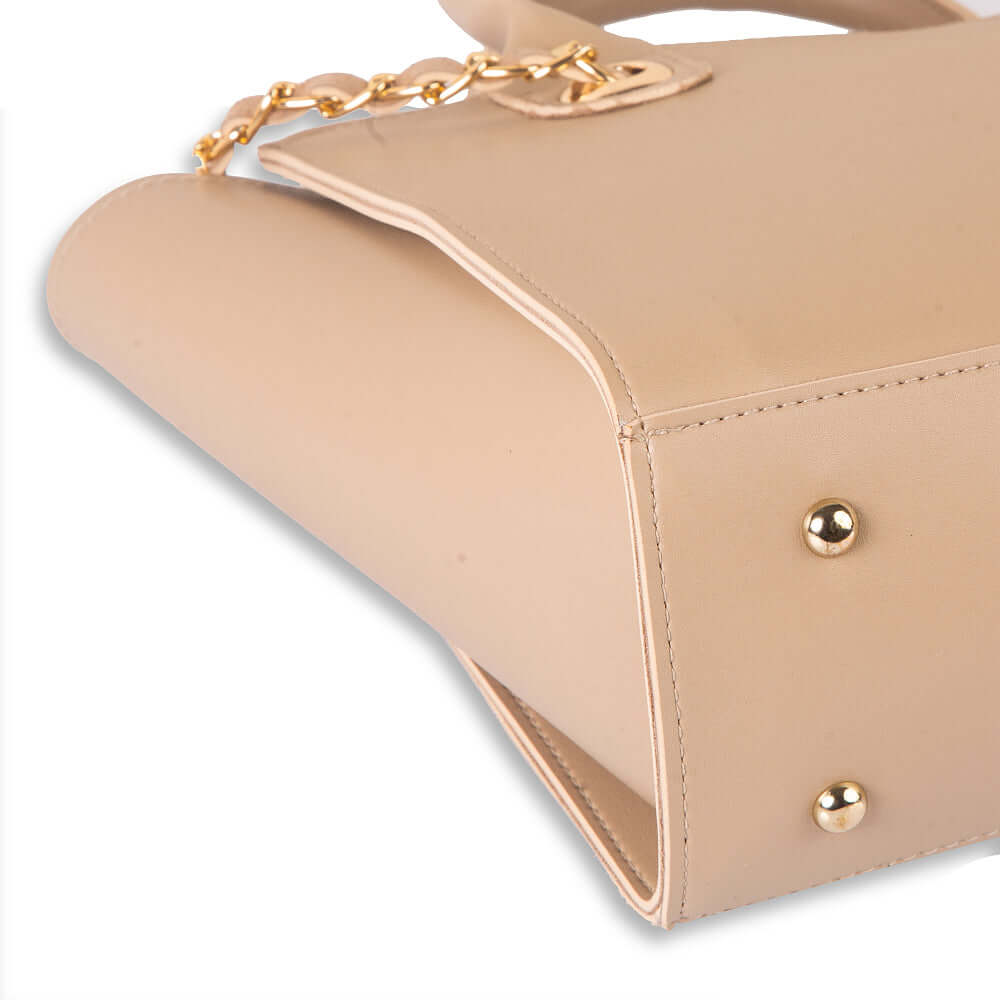 Plush Beige women's handbag in beige by Bag X