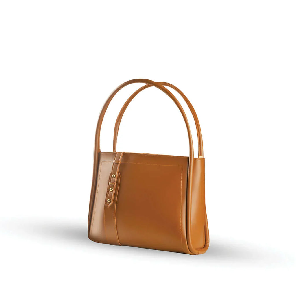 Ginger Brown women's shoulder bag in brown by Bag X