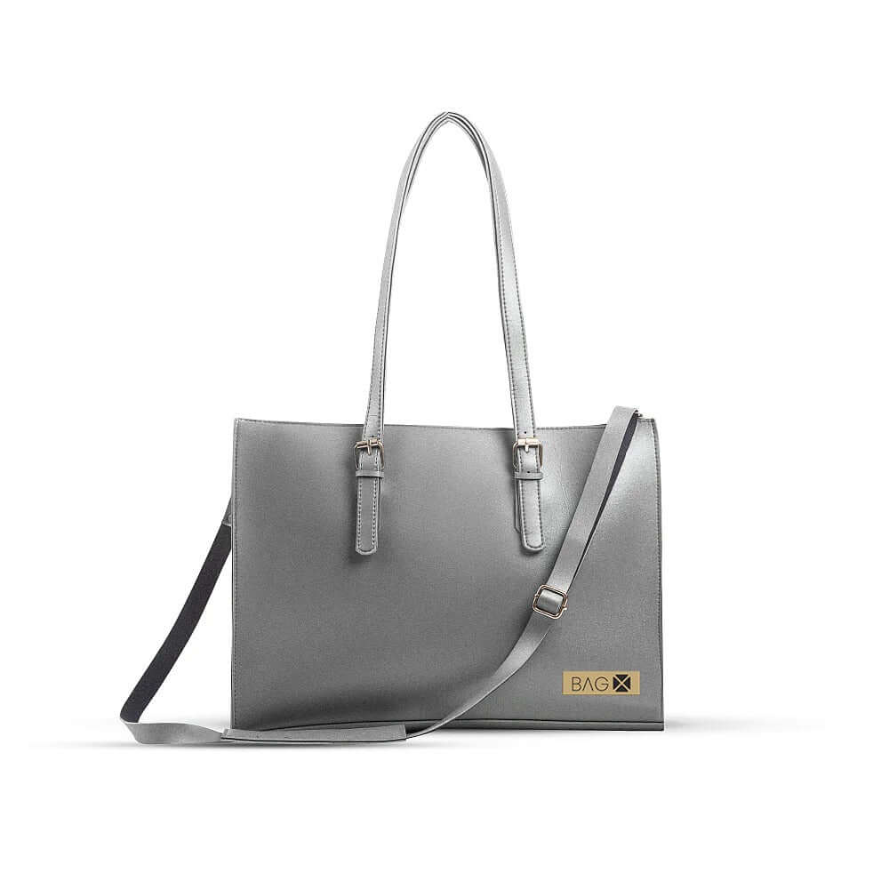 Blossom 3 Pcs Grey women's tote bag in grey by Bag X