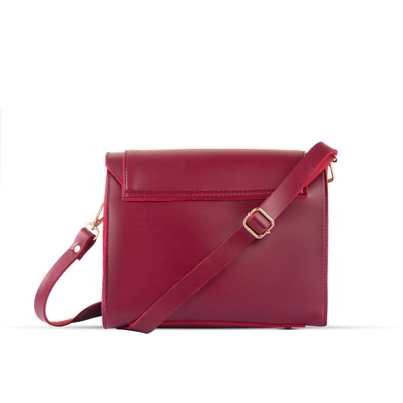 Blaze Maroon women's handbag in maroon by Bag X