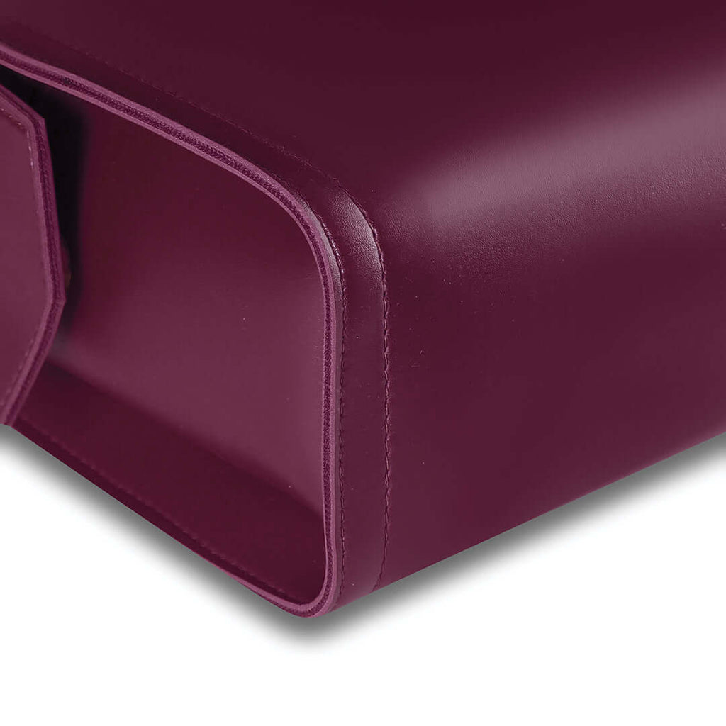 Barbara Maroon women's shoulder bag in maroon by Bag X