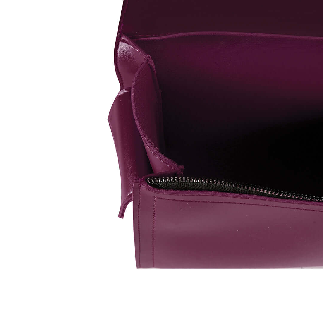 Barbara Maroon women's shoulder bag in maroon by Bag X