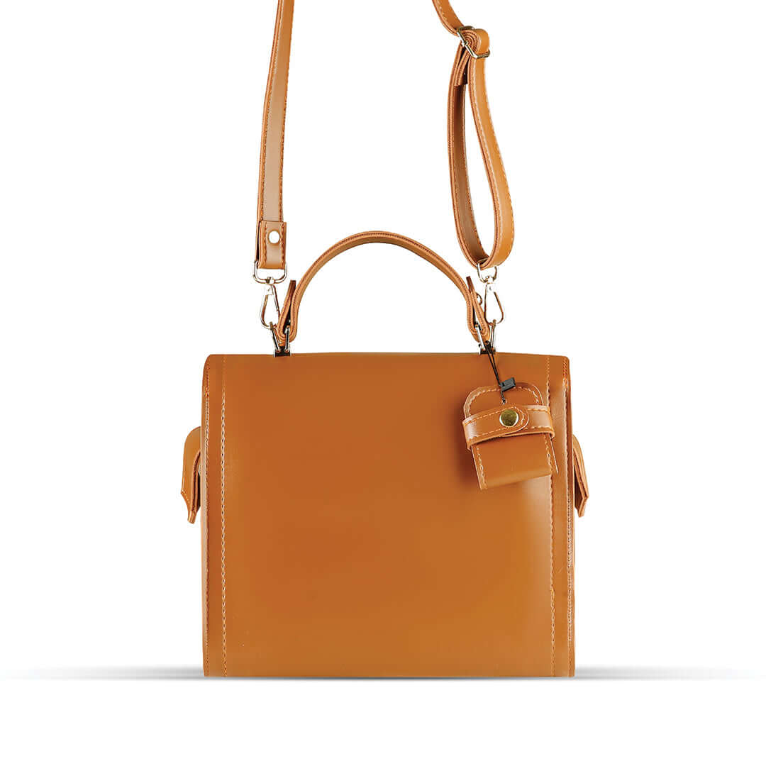 Barbara Brown women's shoulder bag in brown by Bag X